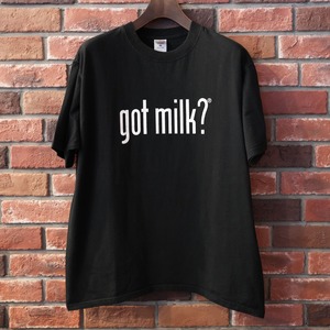 ヴィンテージTシャツ "got milk ?" SIZE XL