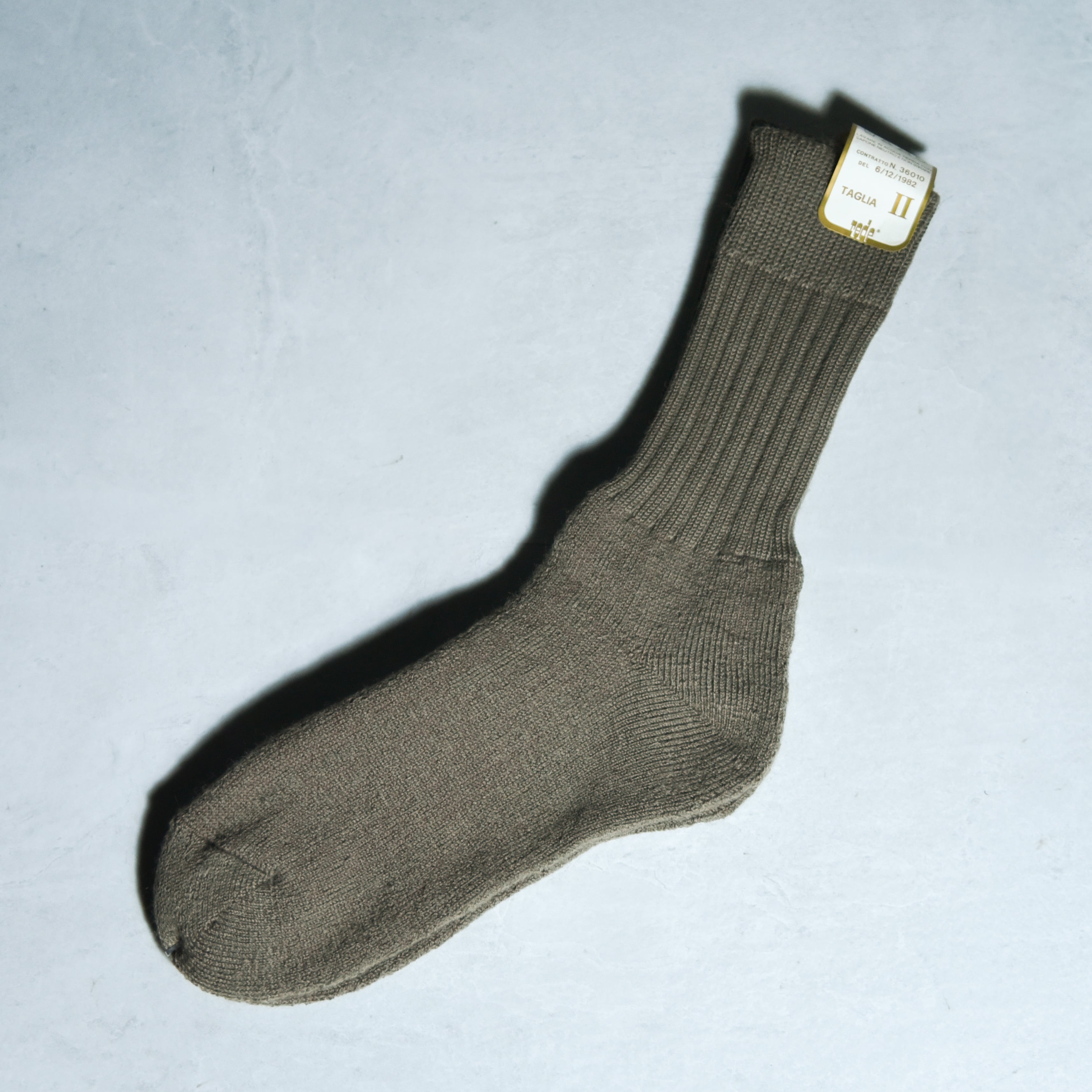 DEAD STOCK】80s Italian Army Wool Socks イタリア軍 ウール ソックス
