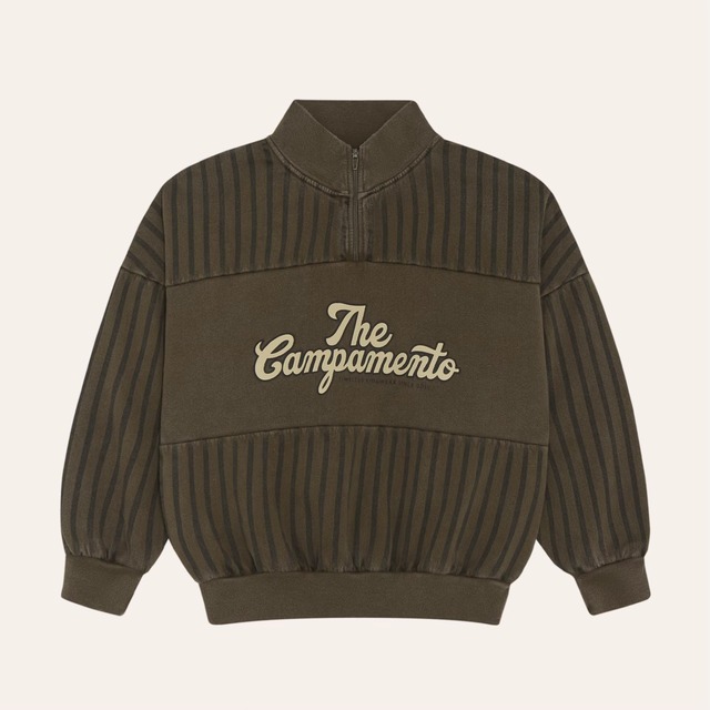 即納【The Campamento】The Campamento Stripes Sweatshirt / スウェット / カンパメント
