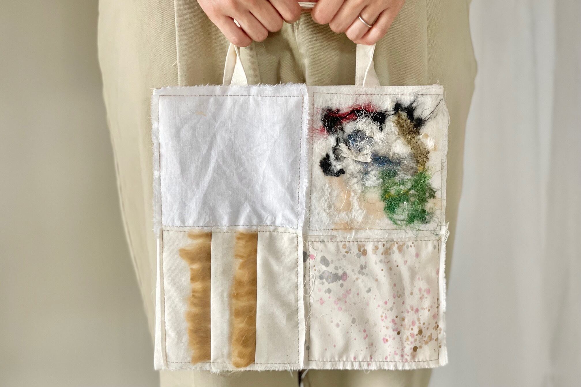 手作りキット「パッチワークバッグ」 kit003