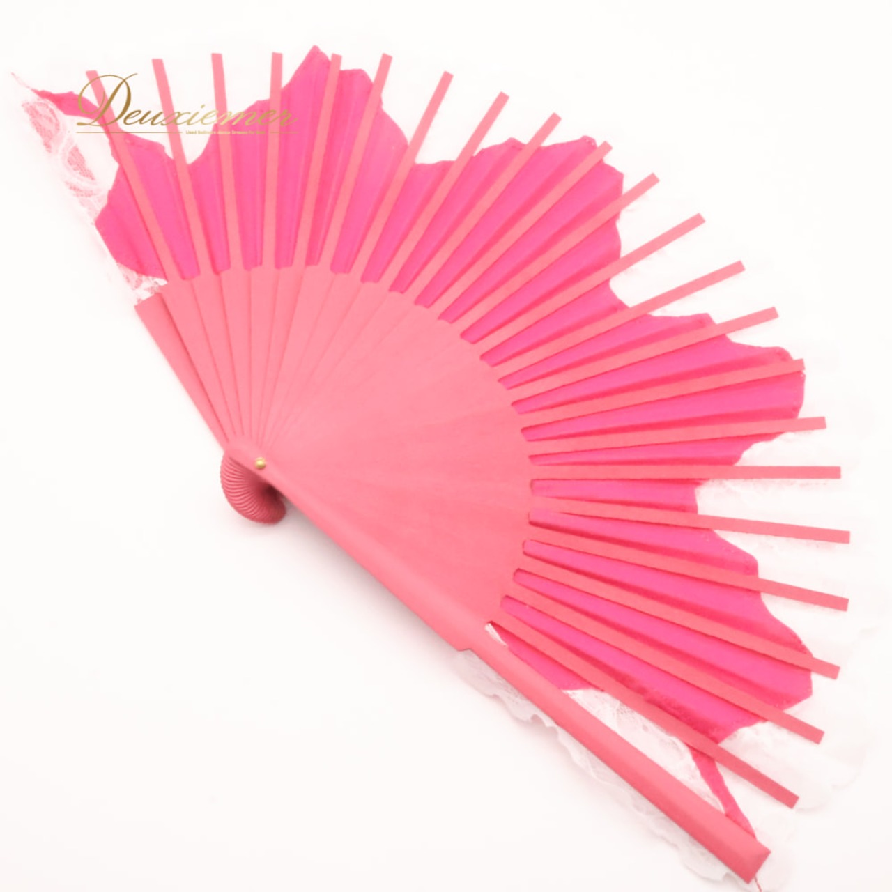 フラメンコ 小物 Abanico Español 29cm アバニコ ピンク系 ホワイト系 扇子 せんす 白 レース 柄 模様 小道具 ダンス小物 練習 レッスン 舞台 発表会 イベント ダンス ステージ フラメンコ小物 明るい 鮮やか 目立つ 華やか 華やか おしゃれ かわいい