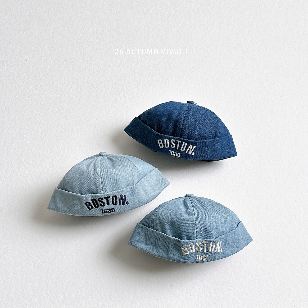 denim docker cap【VIVID】※※10月下旬発送予定
