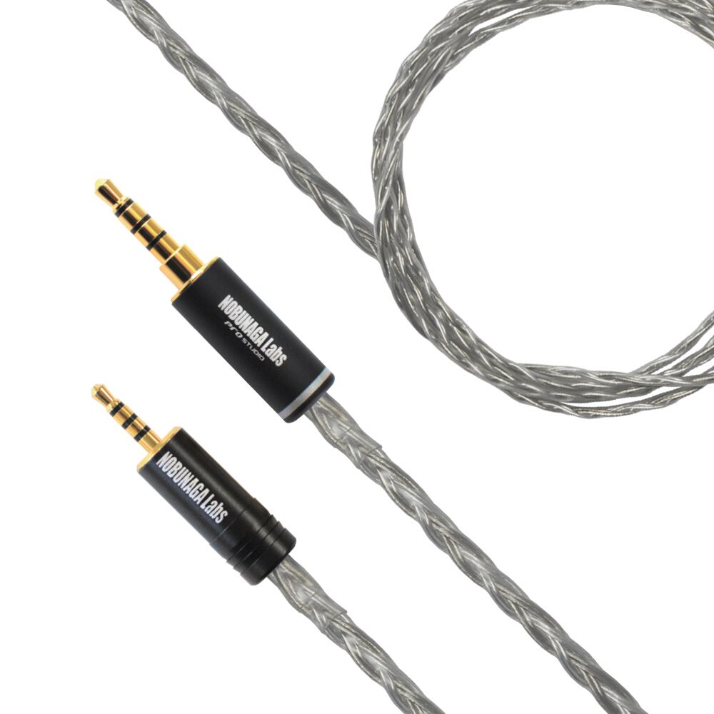 《SALE》【中古品】素盞嗚(すさのお)NOBUNAGA Labs HYBRID:2.5mm4極バランス対応ヘッドホンケーブル
