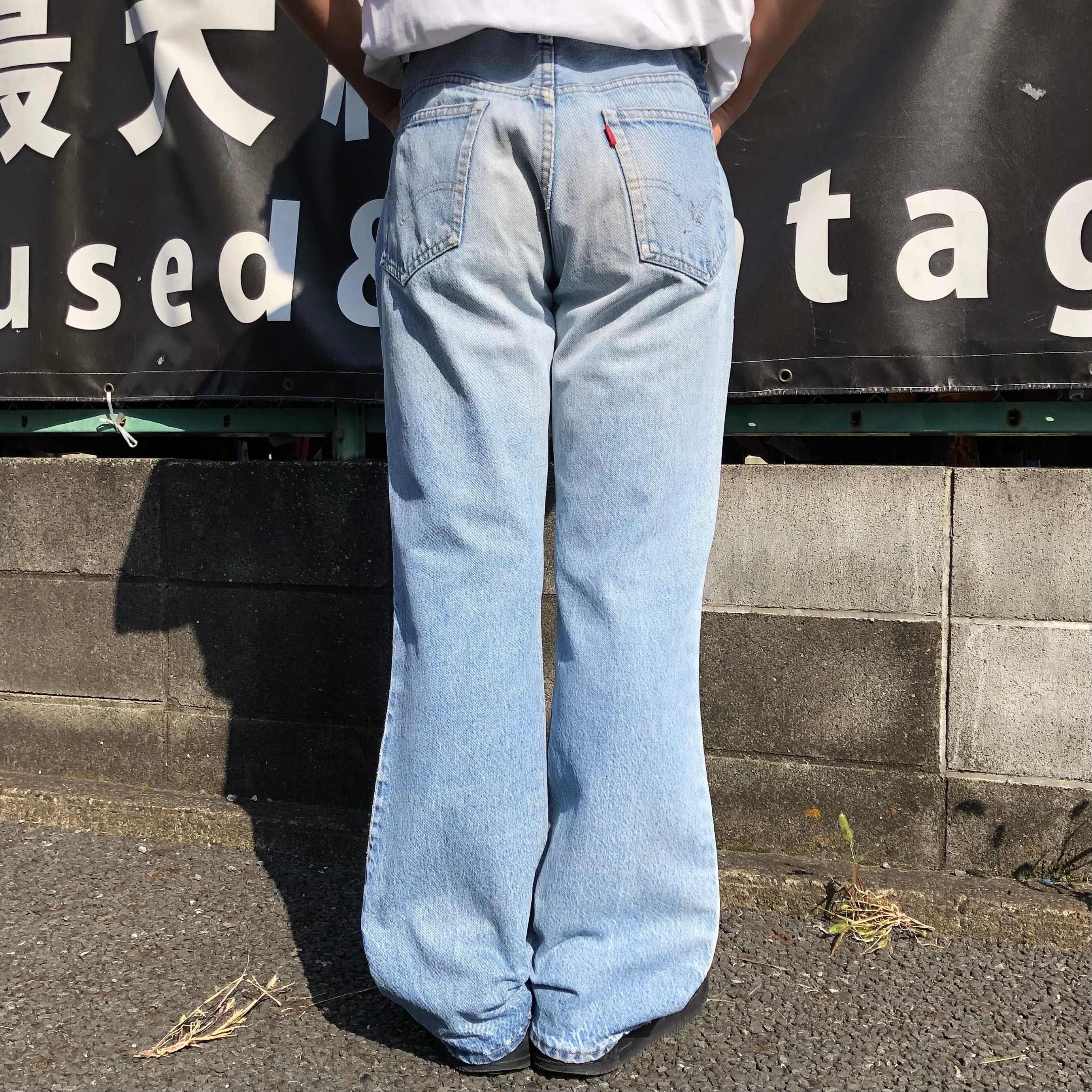 アメカジ　デニムパンツ　ジーンズ　ストリート古着usedBM16