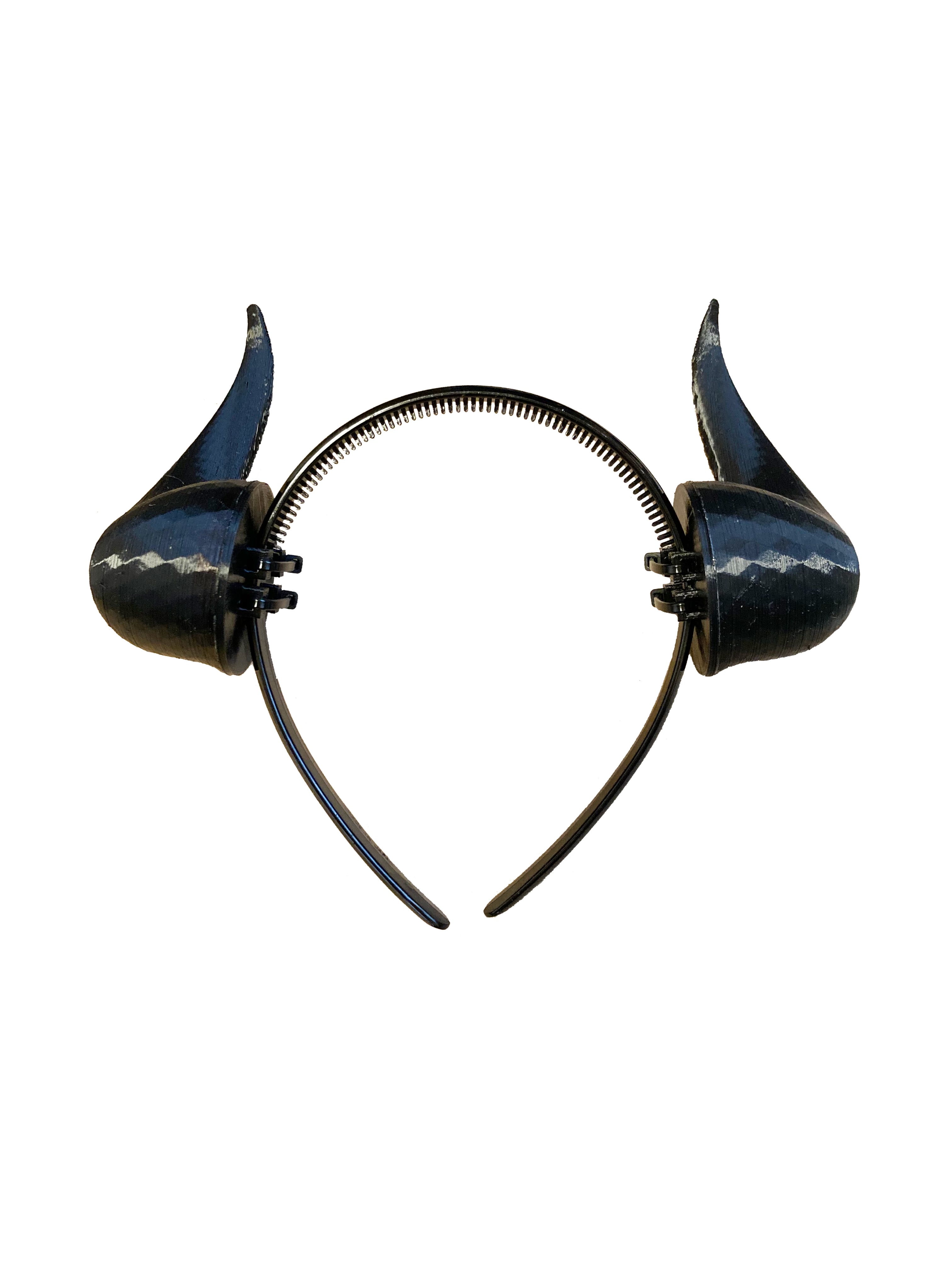 悪魔の角 6.1型 ハロウィン コスプレ用 カチューシャ付き | newcom