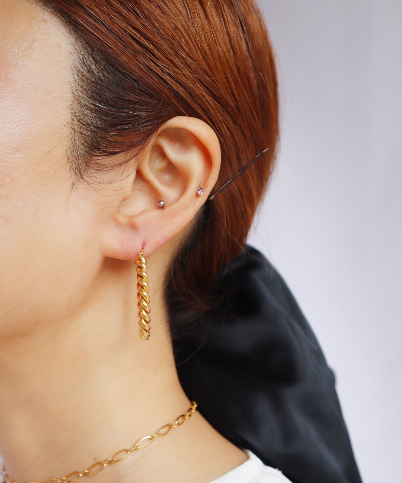 ロープピアス/023023・023024