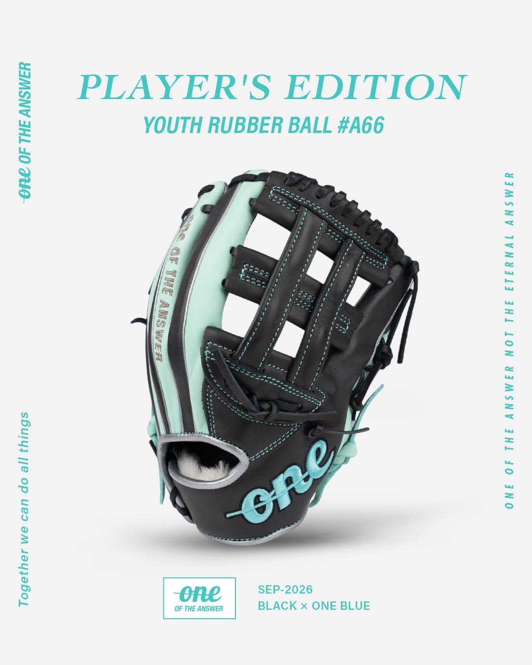 【数量限定】PLAYER'S EDITION | YOUTH RUBBER BALL #A66(右投げ)