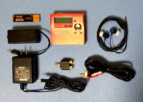 SONY MZ-R909 MDポータブルレコーダー  MDLP対応 完動品・動作保証