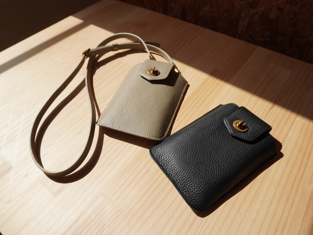 Piatta mini　フラットトートバッグ　山羊革