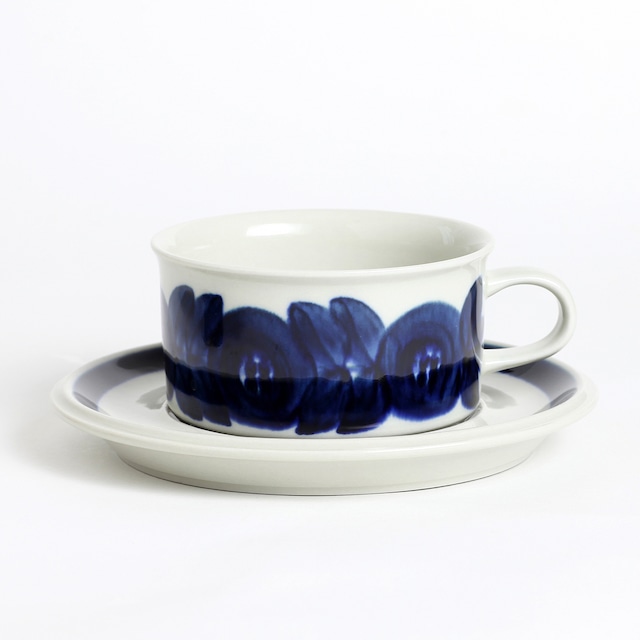 ARABIA アラビア Anemone アネモネ ティーカップ＆ソーサー - 74 北欧ヴィンテージ