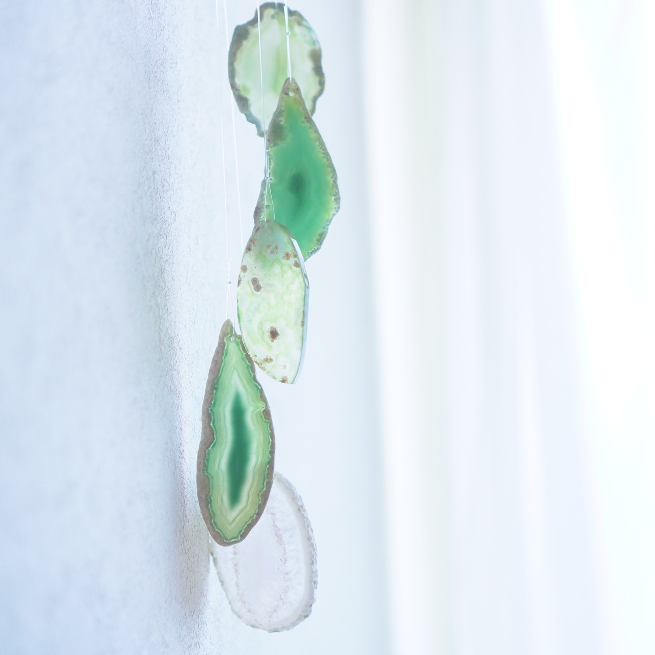 MEBUKI 02 - アゲートヒーリングチャイム / Agate Sun Catcher Wind Chime 485