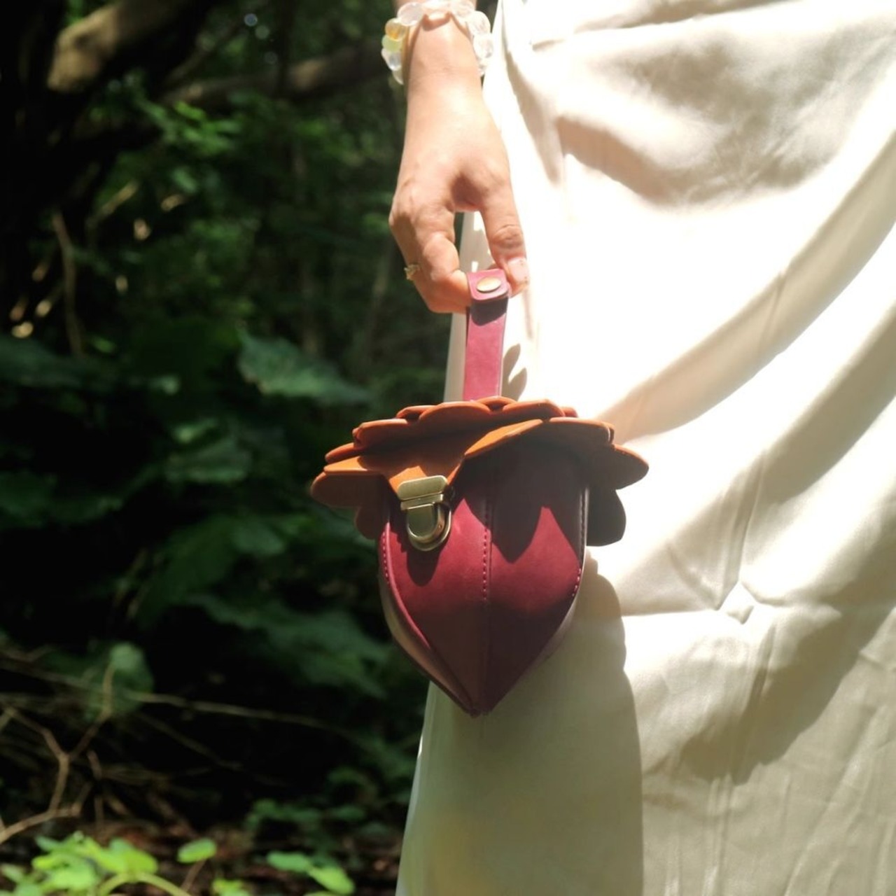 森のどんぐりポシェット　E00597