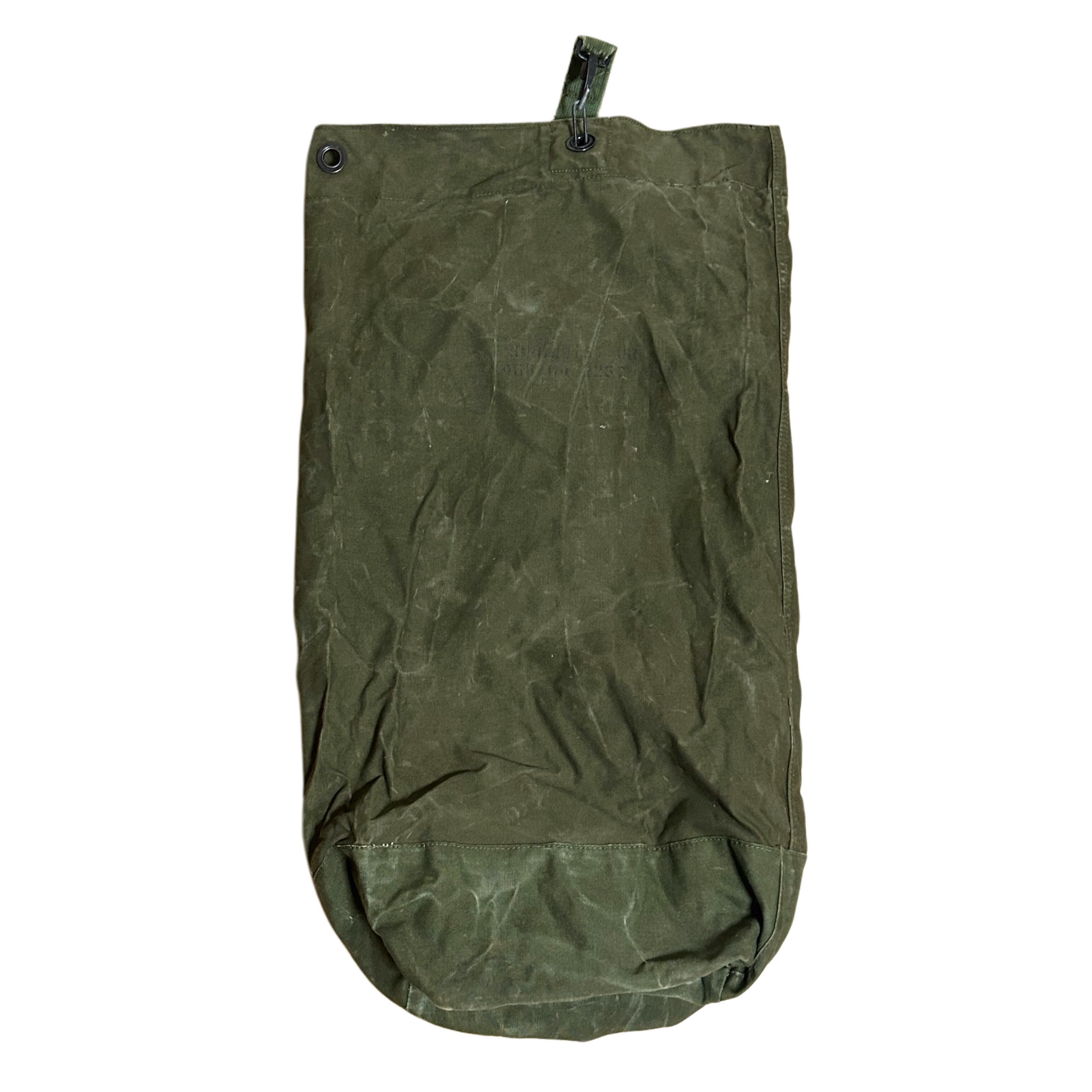 ステンシル 70s ビンテージ US ARMY 米軍 実物 ダッフルバッグ | BACK