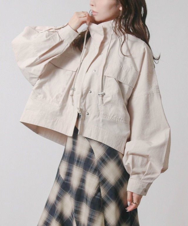 スタンドショートジャケット