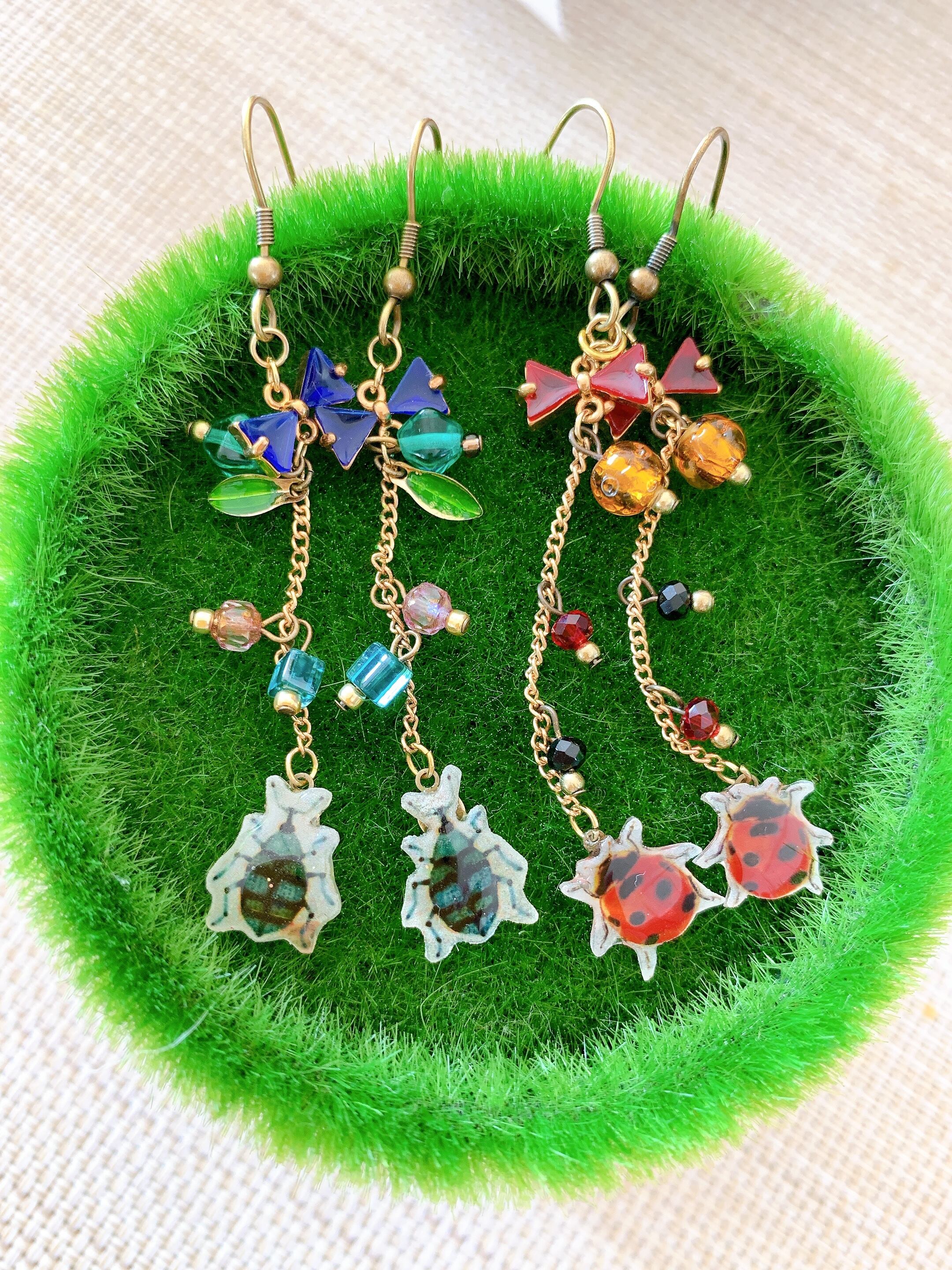 てんとう虫ピアス／ゾウムシピアス | 643
