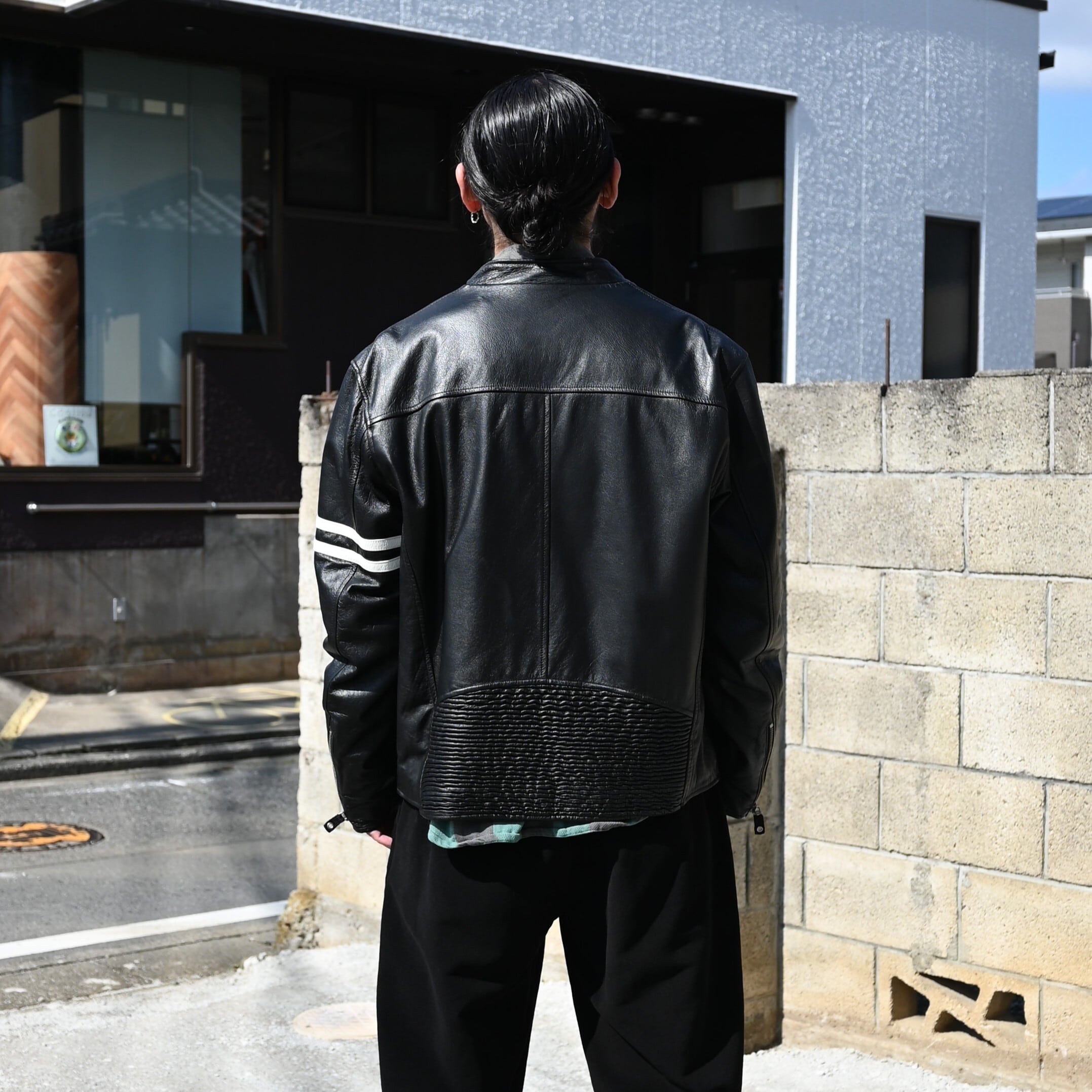 WILSONS LEATHER ブラックレザージャケット M. JULIAN 90's WILSONS LEATHER M.JULIAN | GANKO
