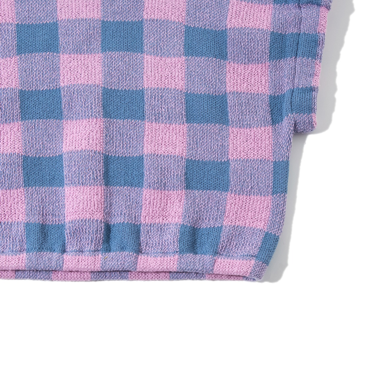 残り1点(1-2y) Knit Planet /Baby Blouse - lilac/mid blue