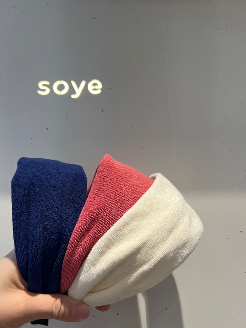 soye［取寄］terry wide hairband 26summer