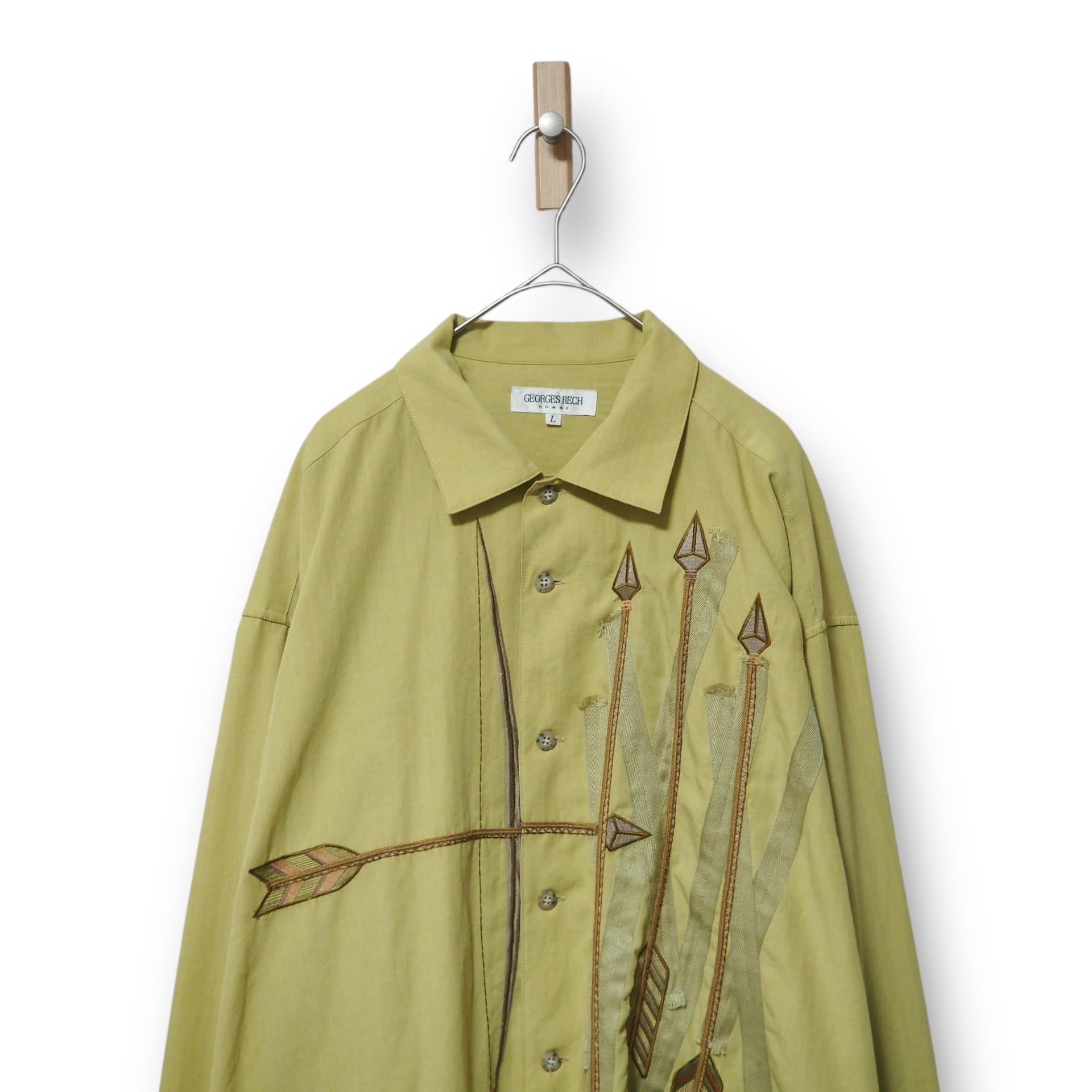 【VINTAGE】長袖デザインシャツ