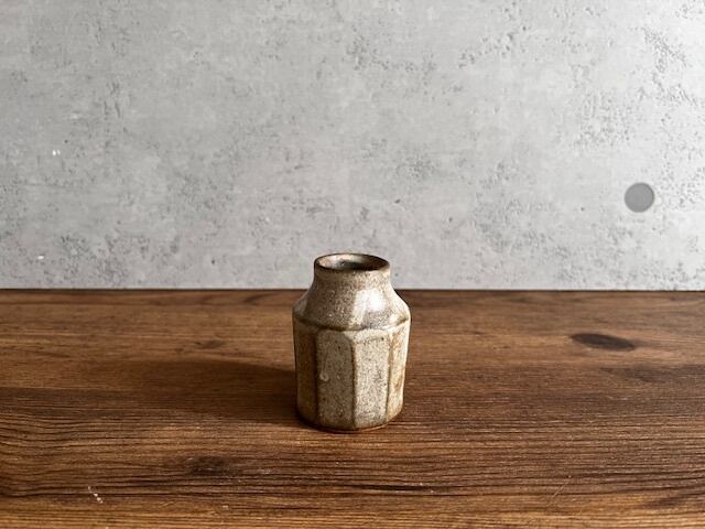 フユウ | 花器 面取 乳灰