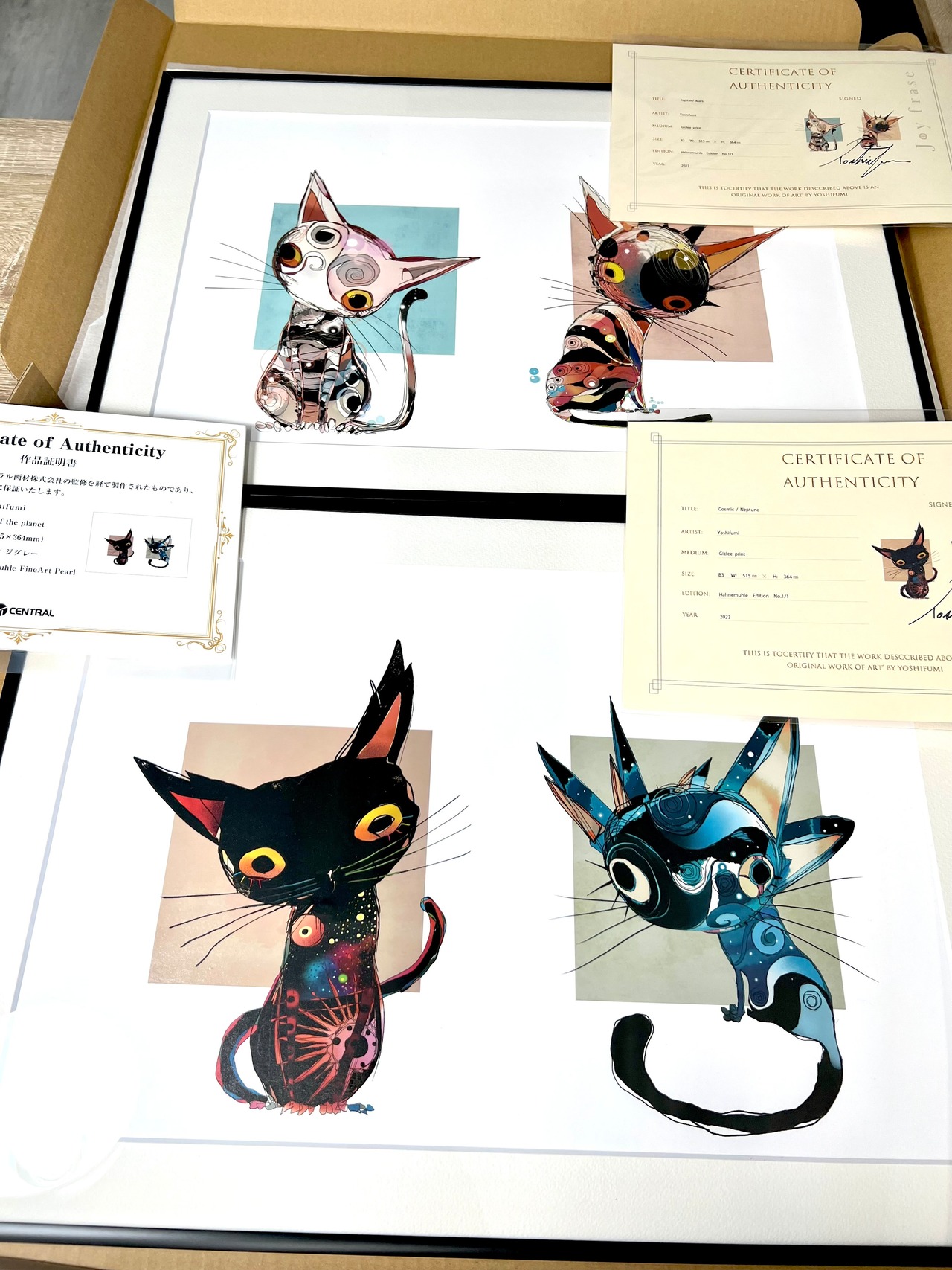 オーダー作品　コズミックシリーズ２体２セット