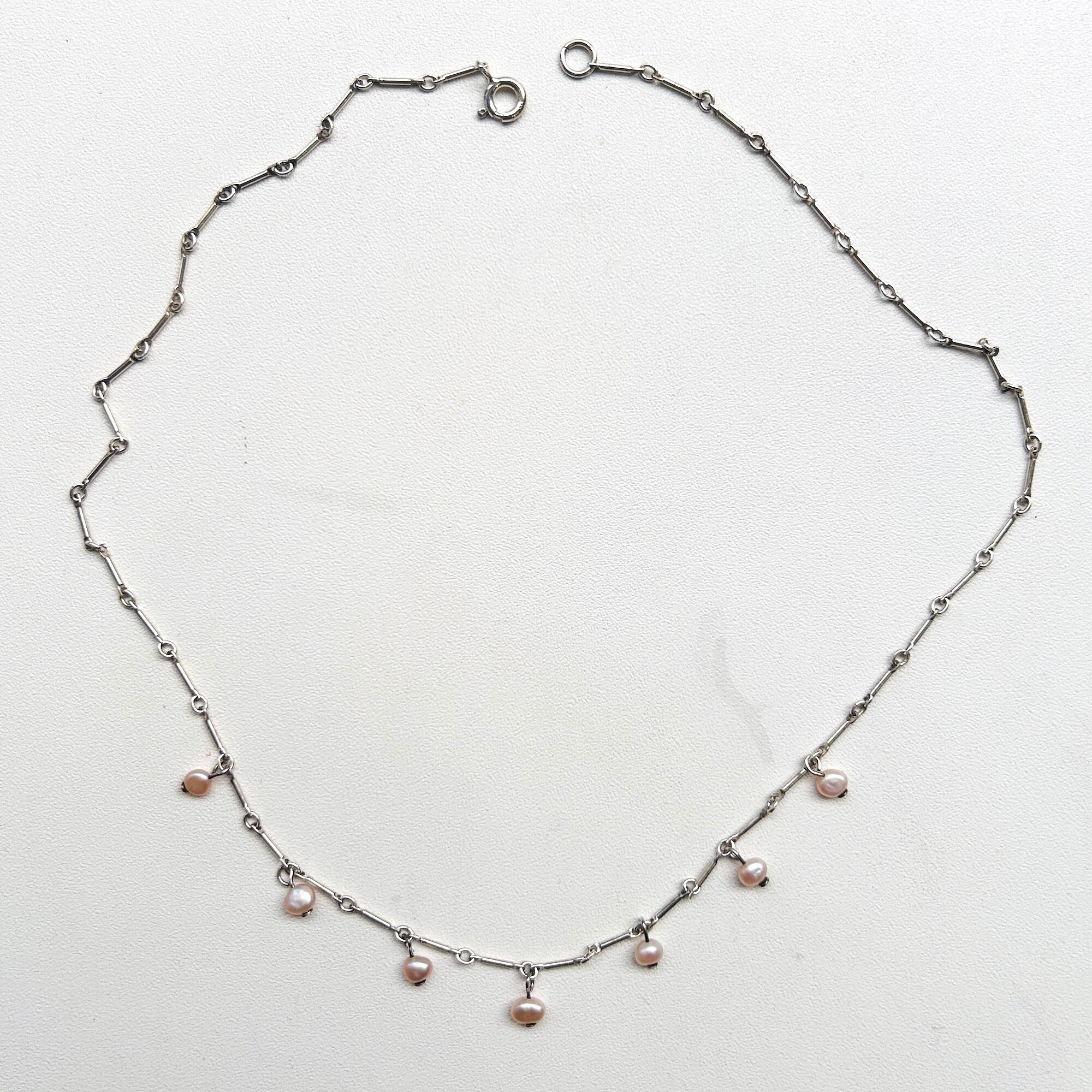 ⭐️  スターリングシルバー ネックレス☆ビンテージ Vintage sterling silver シルバー | Milo Antiques & Vintage