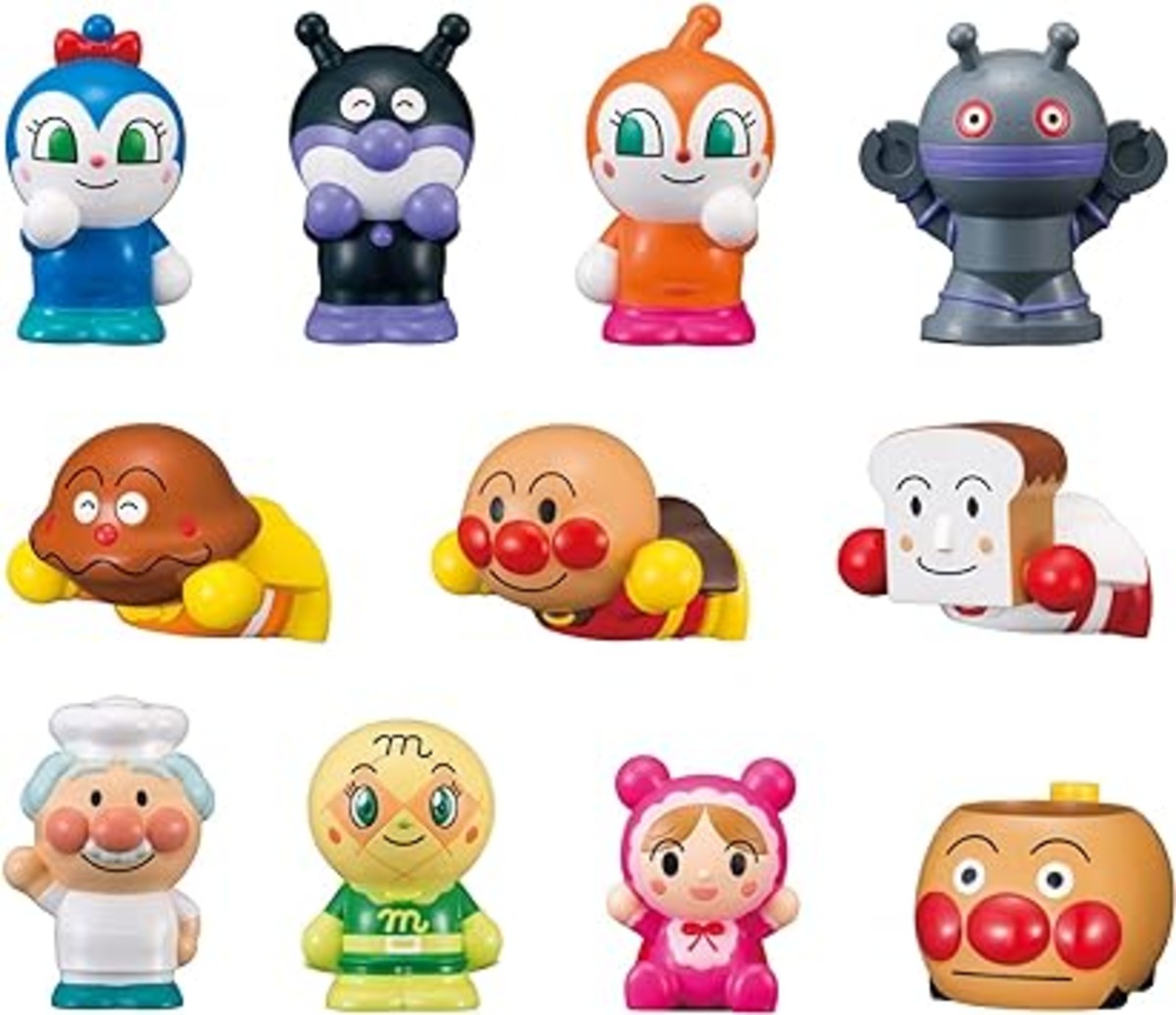 アガツマ(AGATSUMA) アンパンマン 指人形シリーズ なかまたちいっぱい 