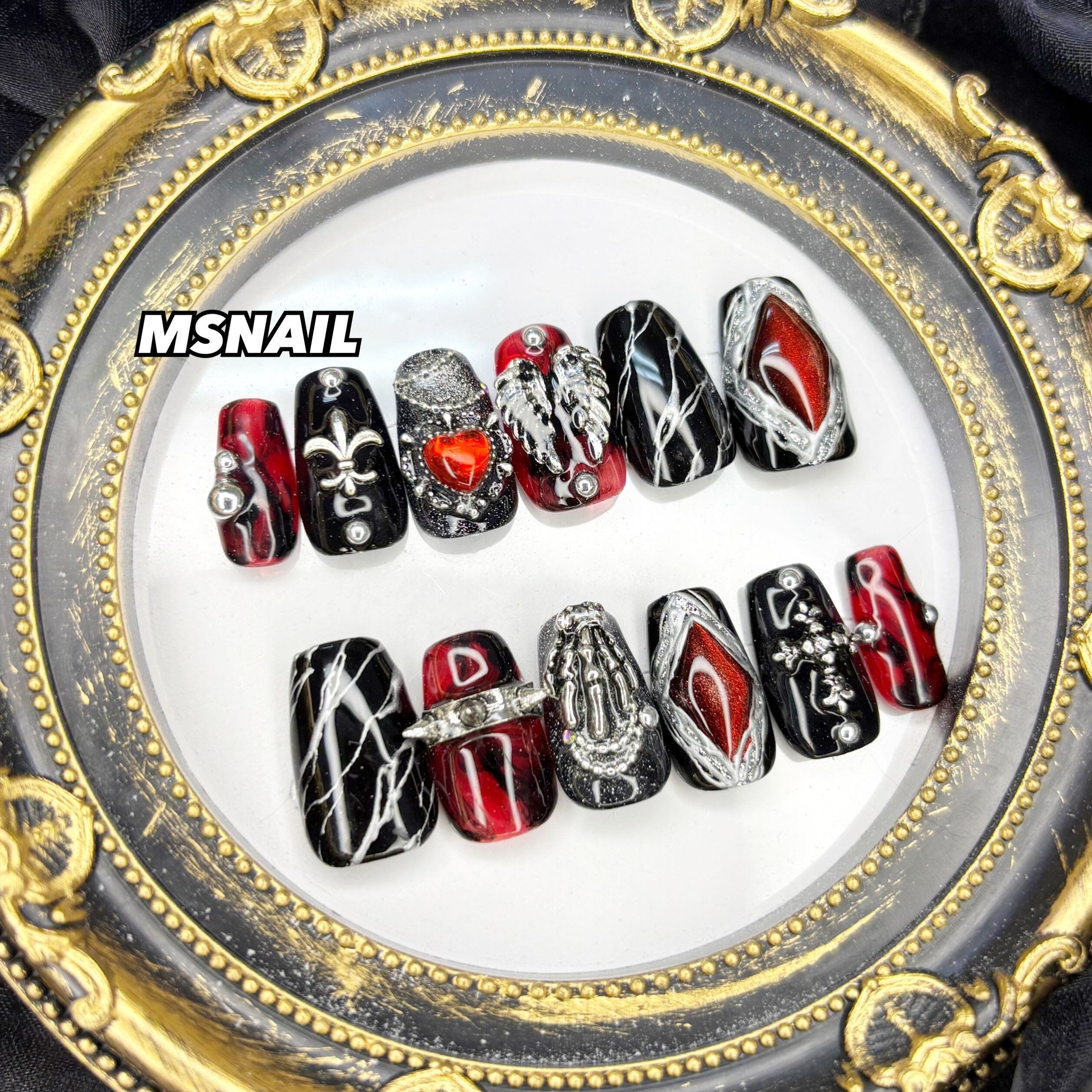 非公式 恋と深空 シン 伝説思念モチーフ ネイルチップ | msnailstore