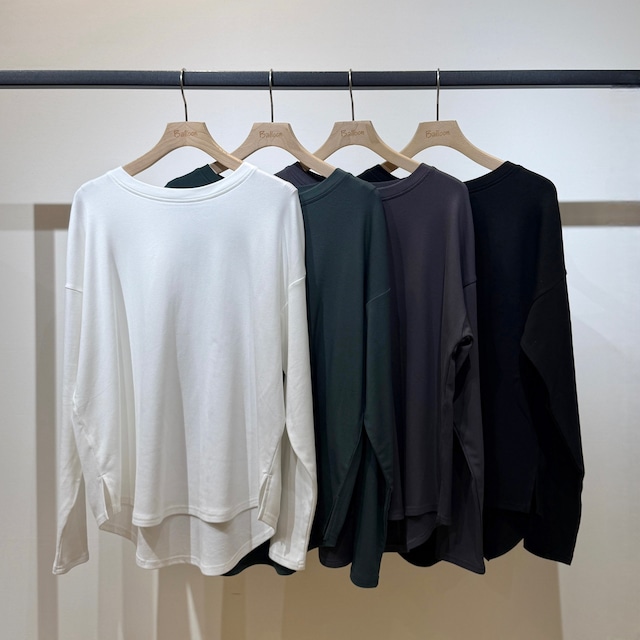 ウォームベーシックカットソー