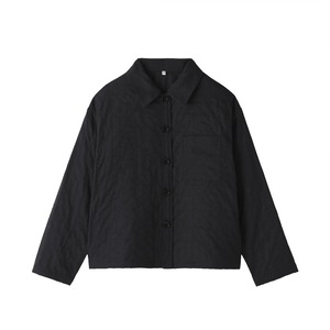 【数量限り】[MUJI] ジャケット 婦人 カポック混 二重ガーゼ キルトジャケット レディース BD103A5S