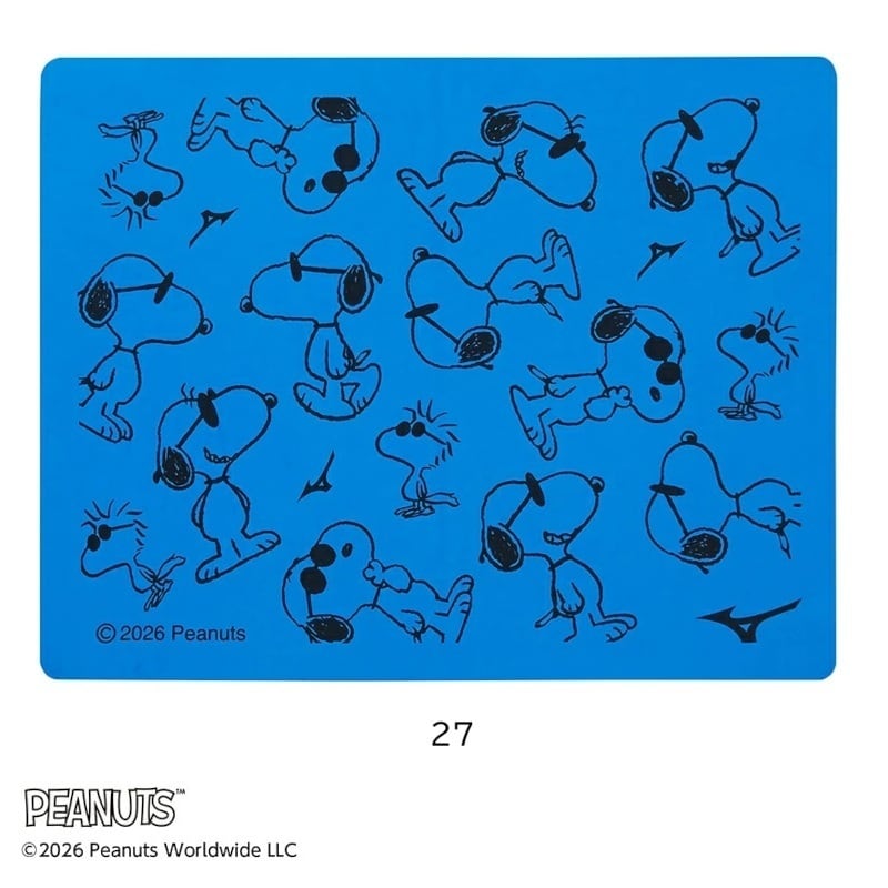 ミズノスイムタオル スヌーピー プラセーム 平型パッケージ N2JYD332