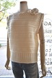 Bilitis dix-sept ans(ビリティスディセッタン) 23A/W Hand knit vest ivory