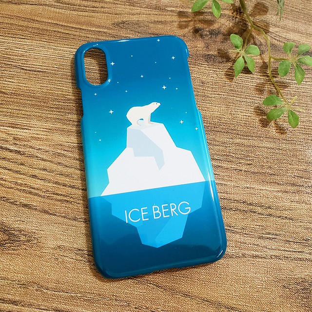 「ICE BERG」ハードケース（iPhone・Android対応）#sc-0070-a【受注生産・通常5〜6営業日発送】