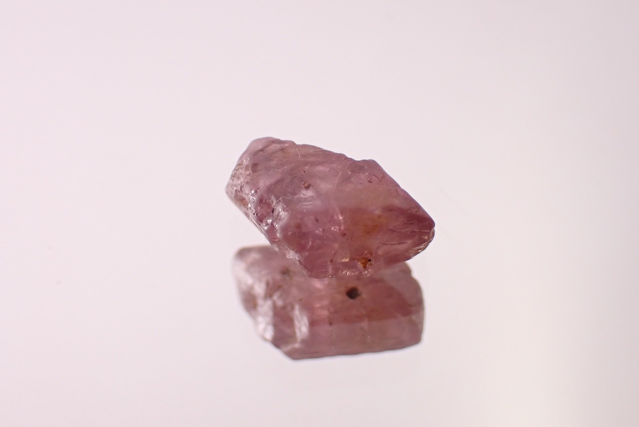 【原石セット】スピネル　0.81ct/4.28ct　[D3-99]