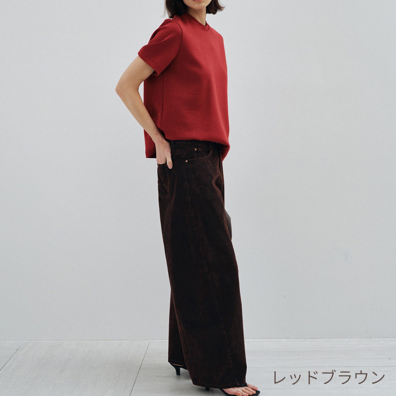 Loose Silhouette Pants 【3color】 T4405