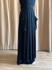 MADE IN ITALY black sheer dress-5138-7