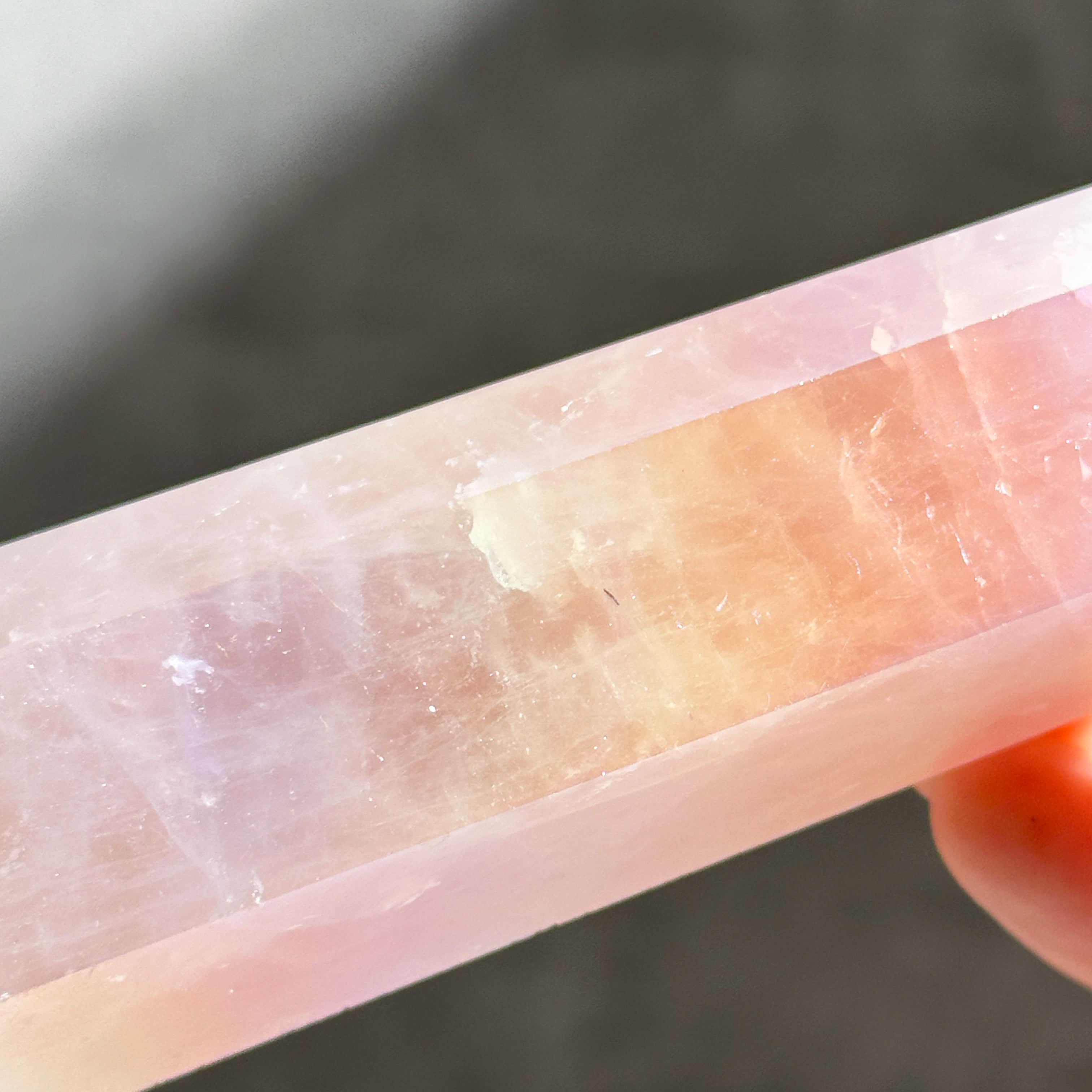 エンジェルオーラローズクォーツ タワー43✧ Angel Aura Rose Quartz