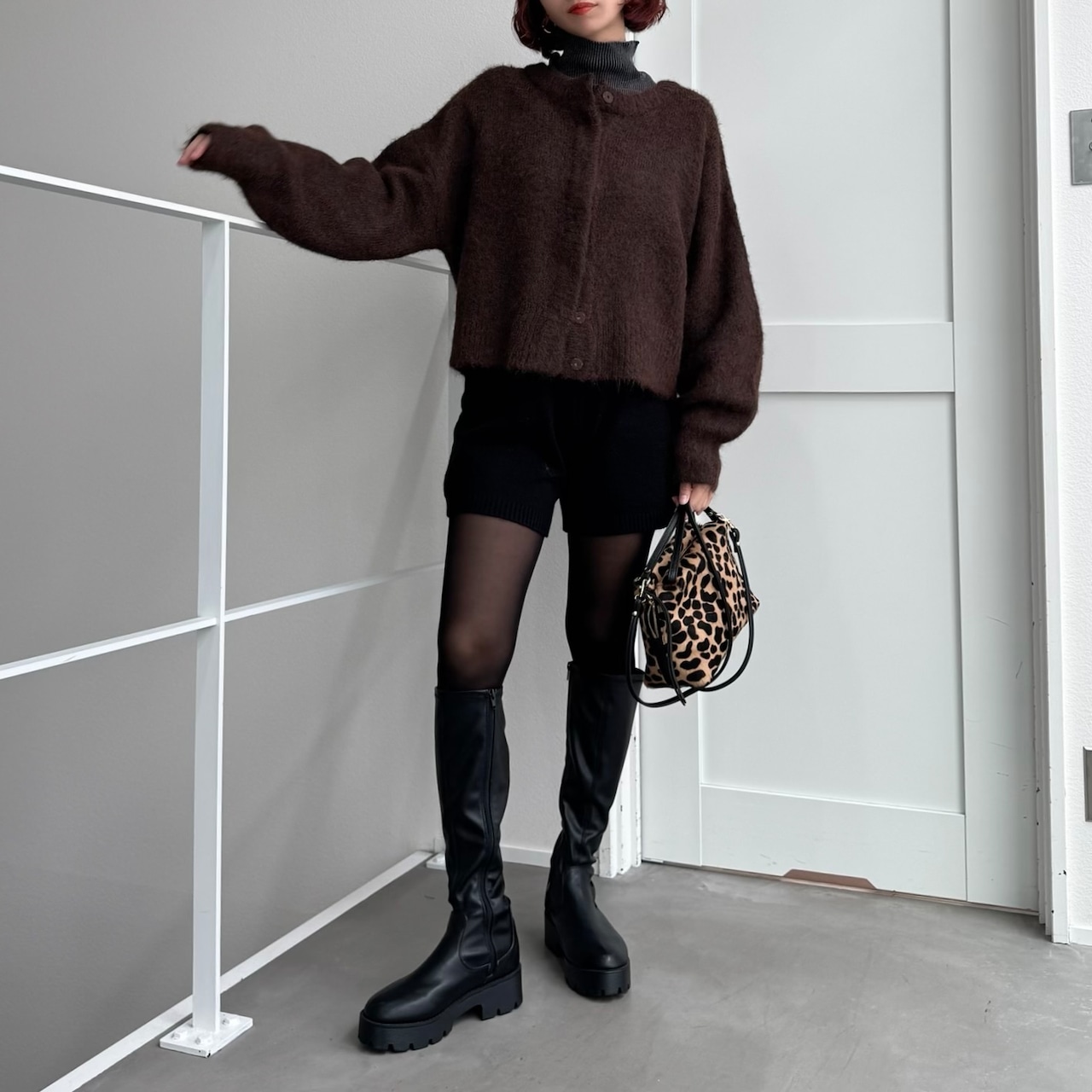 シャギーコンパクト2wayCD/ブラウン