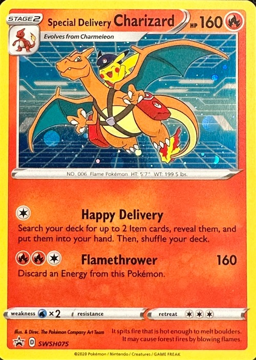 Special Delivery Charizard 海外プロモ（状態B-）
