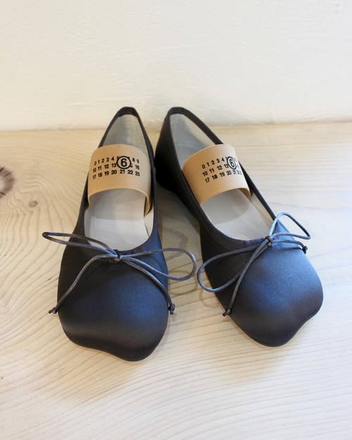 MM6 maison margiela/belt ballet shoes