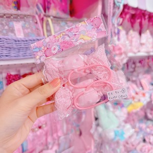 【E3】92-5キャンディリボンツインヘアゴム