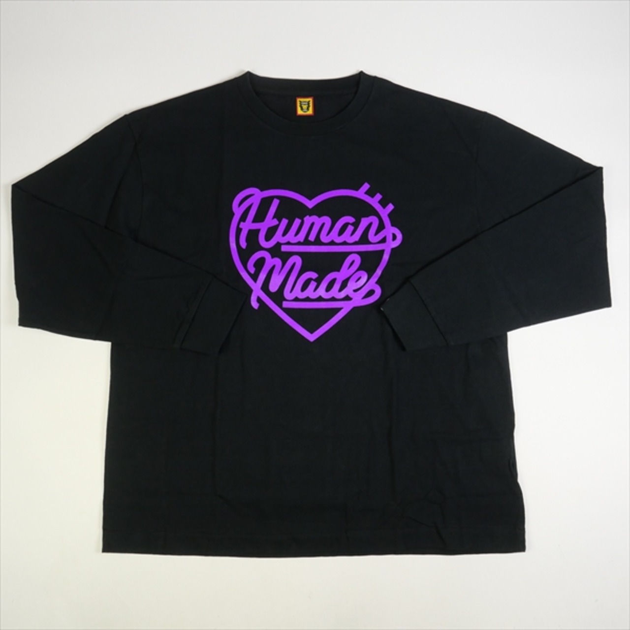 Size【L】 HUMAN MADE ヒューマンメイド 23AW HEART L/S T-SHIRT BLACK 