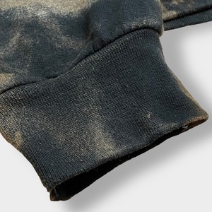 【FRUIT OF THE LOOM】2XL ビッグサイズ スウェットシャツ トレーナー タイダイ柄 プリント SWEATSHIRTS US古着