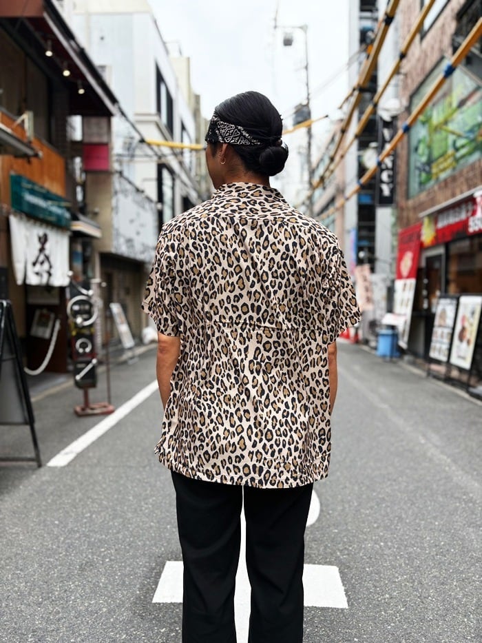 UNIVERD72 / LEOPERD ALOHA SHIRT / レオパードアロハシャツ / アロハ
