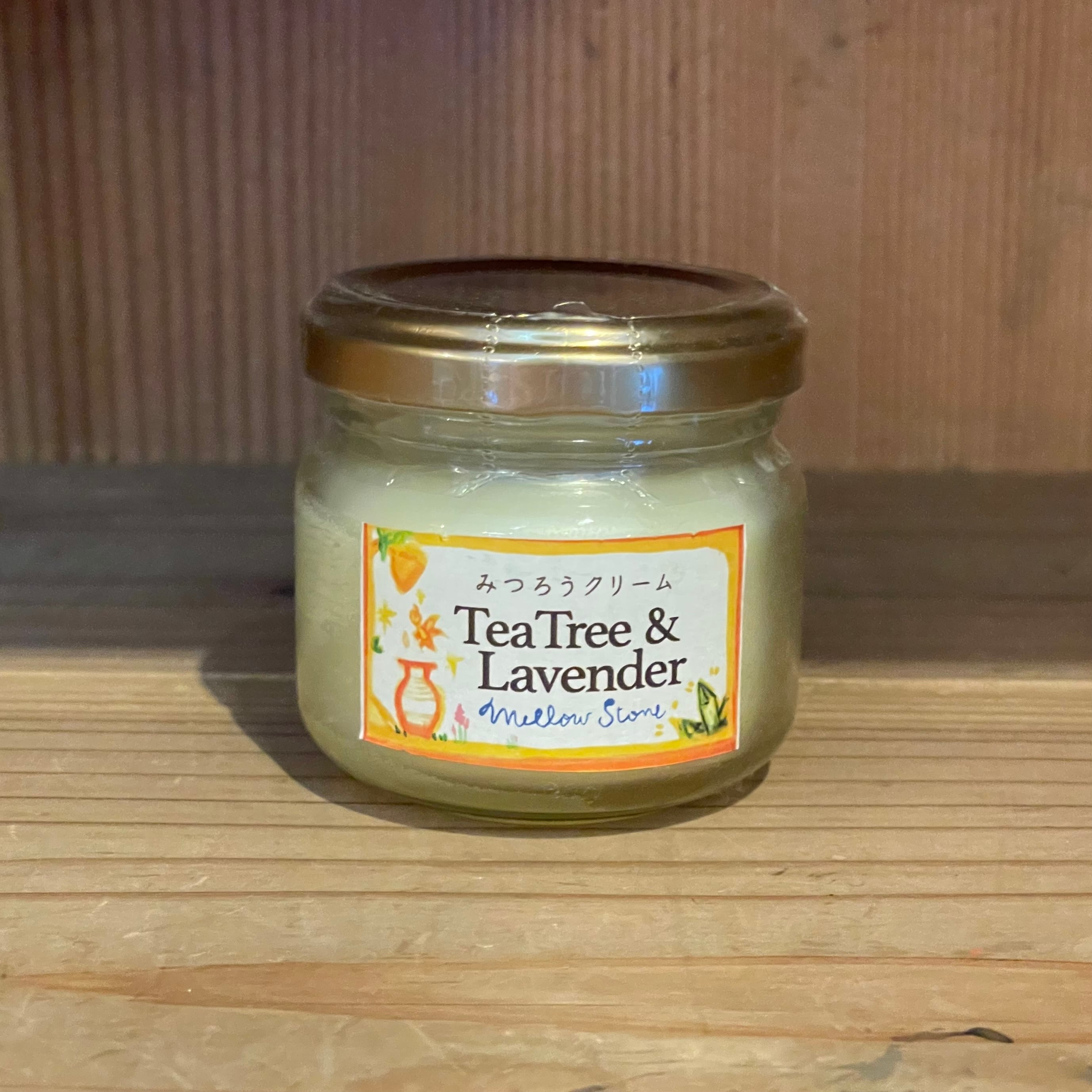 mellow stone - みつろうクリーム / TeaTree & Lavender (ティー