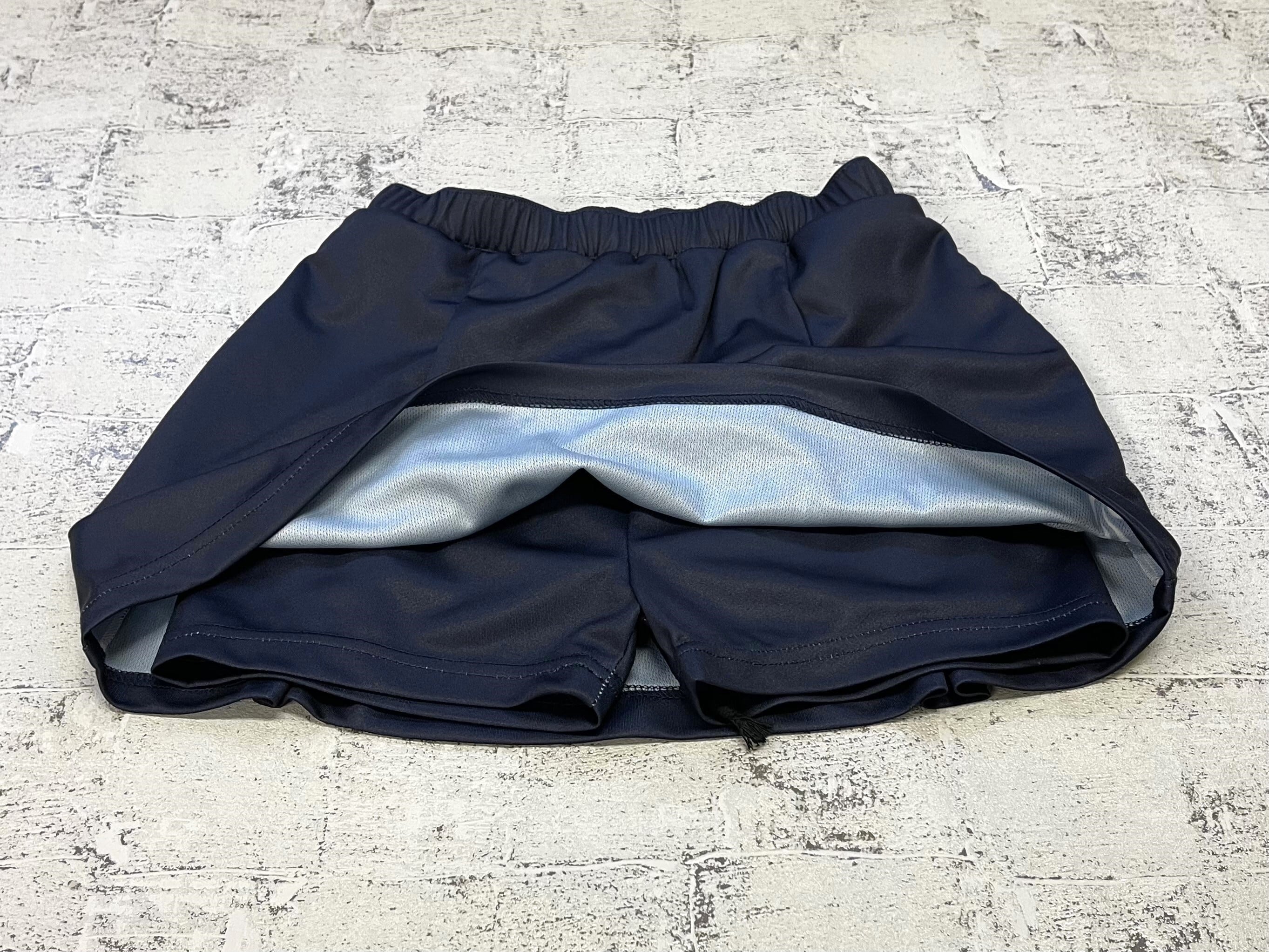 ジュニア 女子 スコート 25JLSKA【navy】