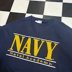 90s USA製 RUSSELL ATHLETIC NAVYスウェット ネイビー L