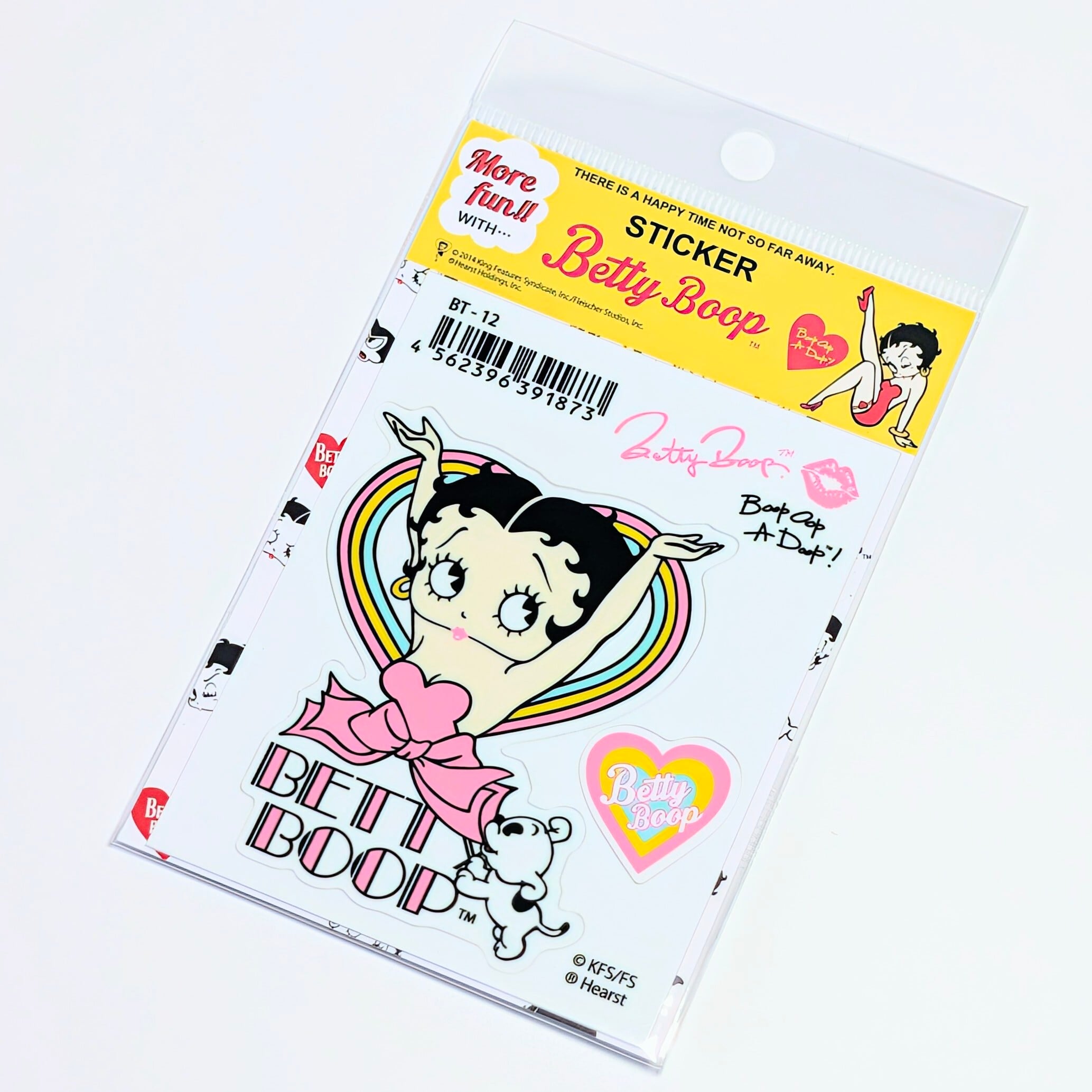 ✨️みんなメロメロ♡✨️送料無料！【 Betty Boop（ベティブープ） 】 STICKER（ステッカー）/ シール / ベティちゃん　〚アメリカン雑貨 アメトイ〛