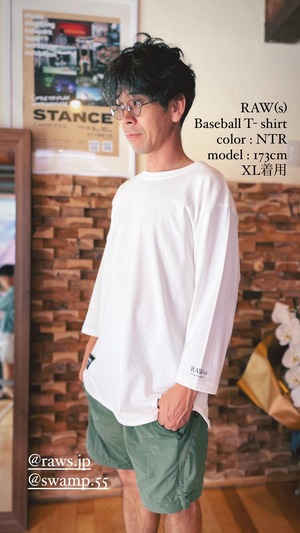 RAW(s)Baseball shirt