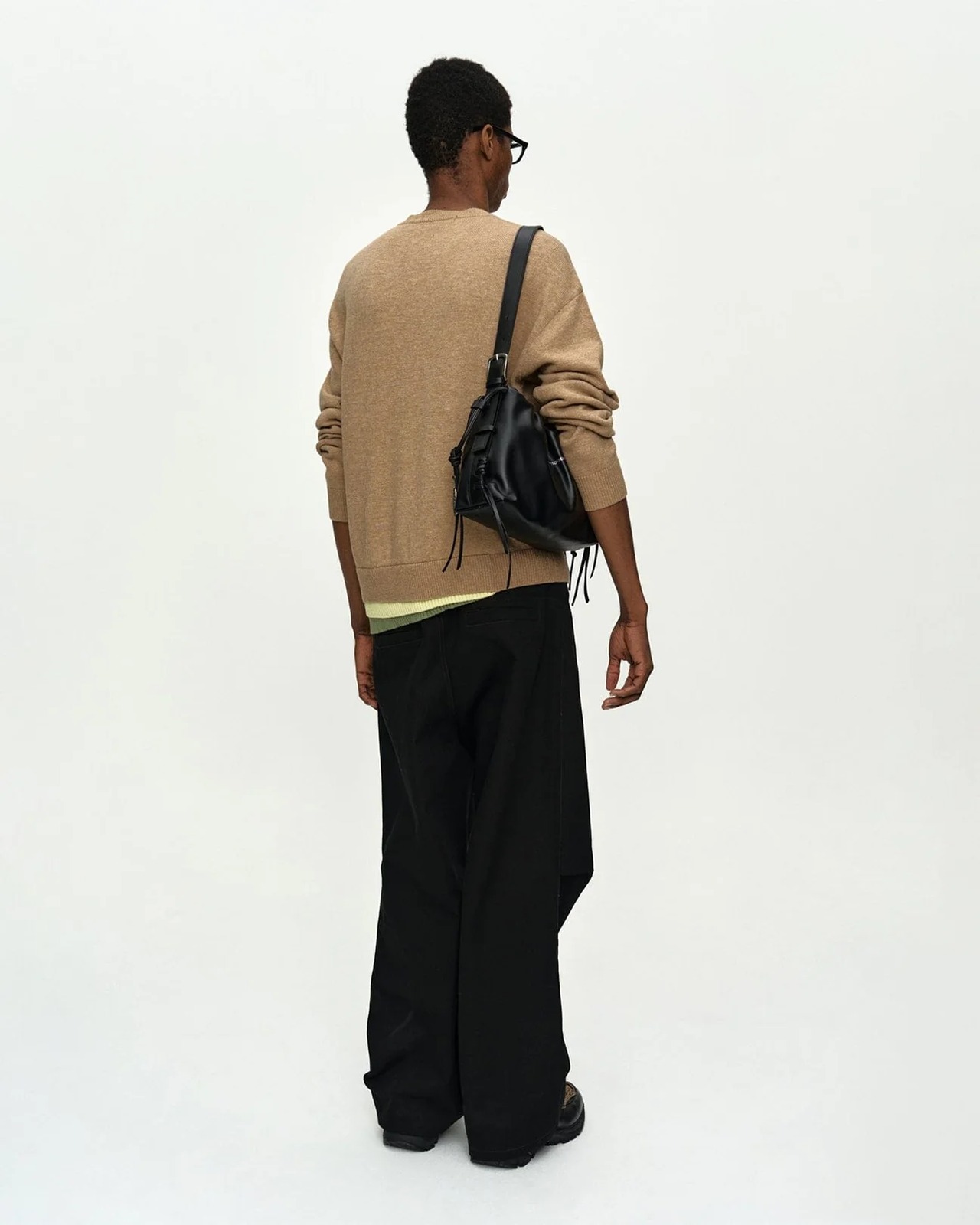 【26SS】ADSB Andersson Bell アンダーソンベル /DOUBLE WAISTBAND WIDE-LEG TROUSERS / パンツ - 14